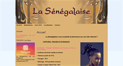 Desktop Screenshot of lasenegalaise.fr